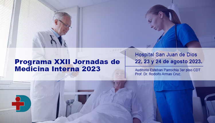 Programa XXII Jornadas de Medicina Interna 2023.